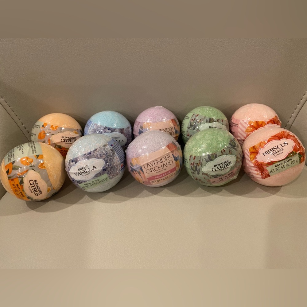 Bath Bombs Scented - Assorted - WeCool Bundle of 10